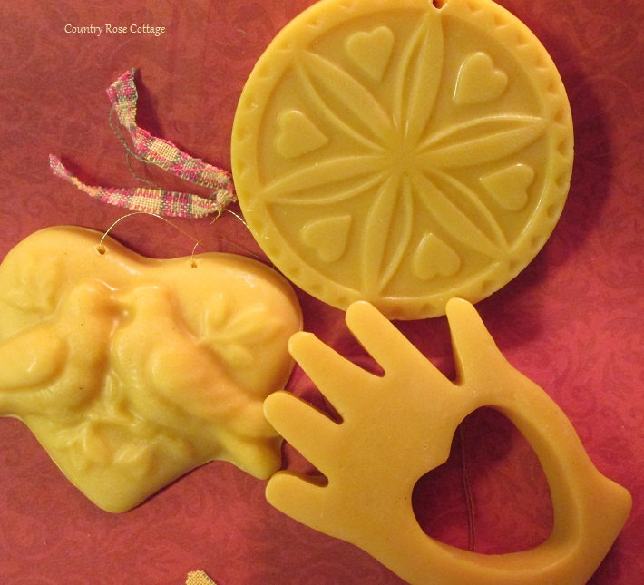 Rose Cottage Beeswax Ornaments